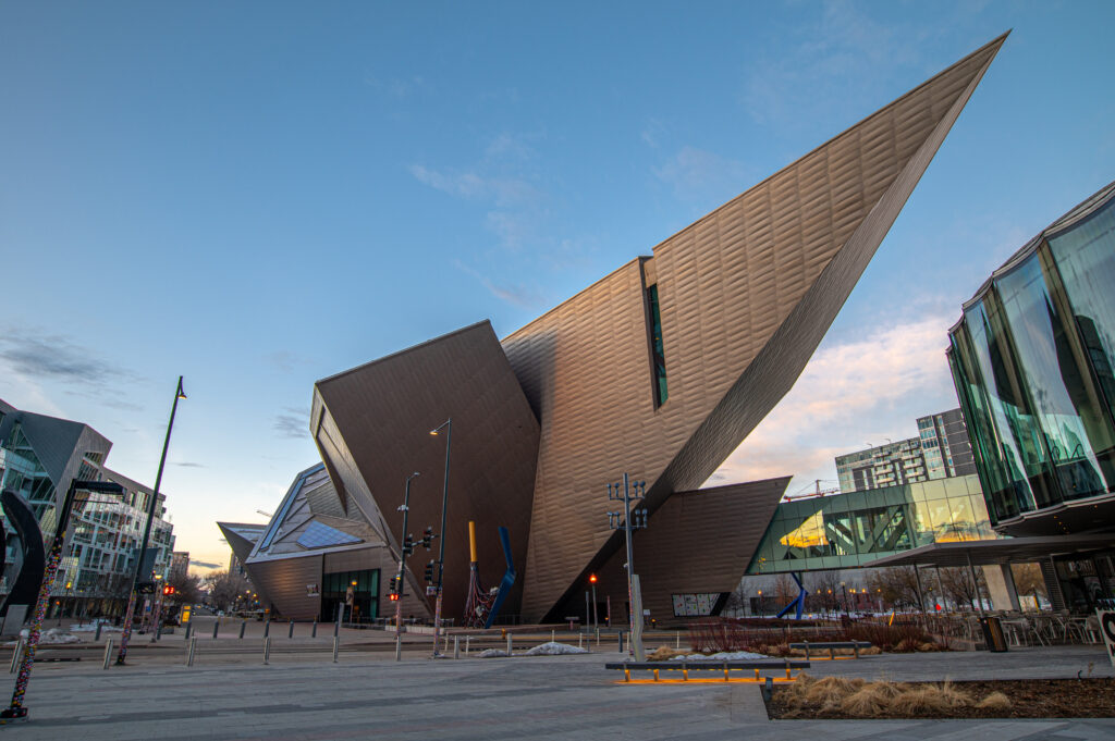 Exterior of the Denver Art Museum's Hamilton Building