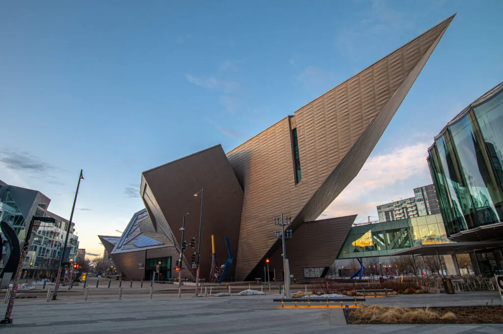 Exterior of the Denver Art Museum's Hamilton Building